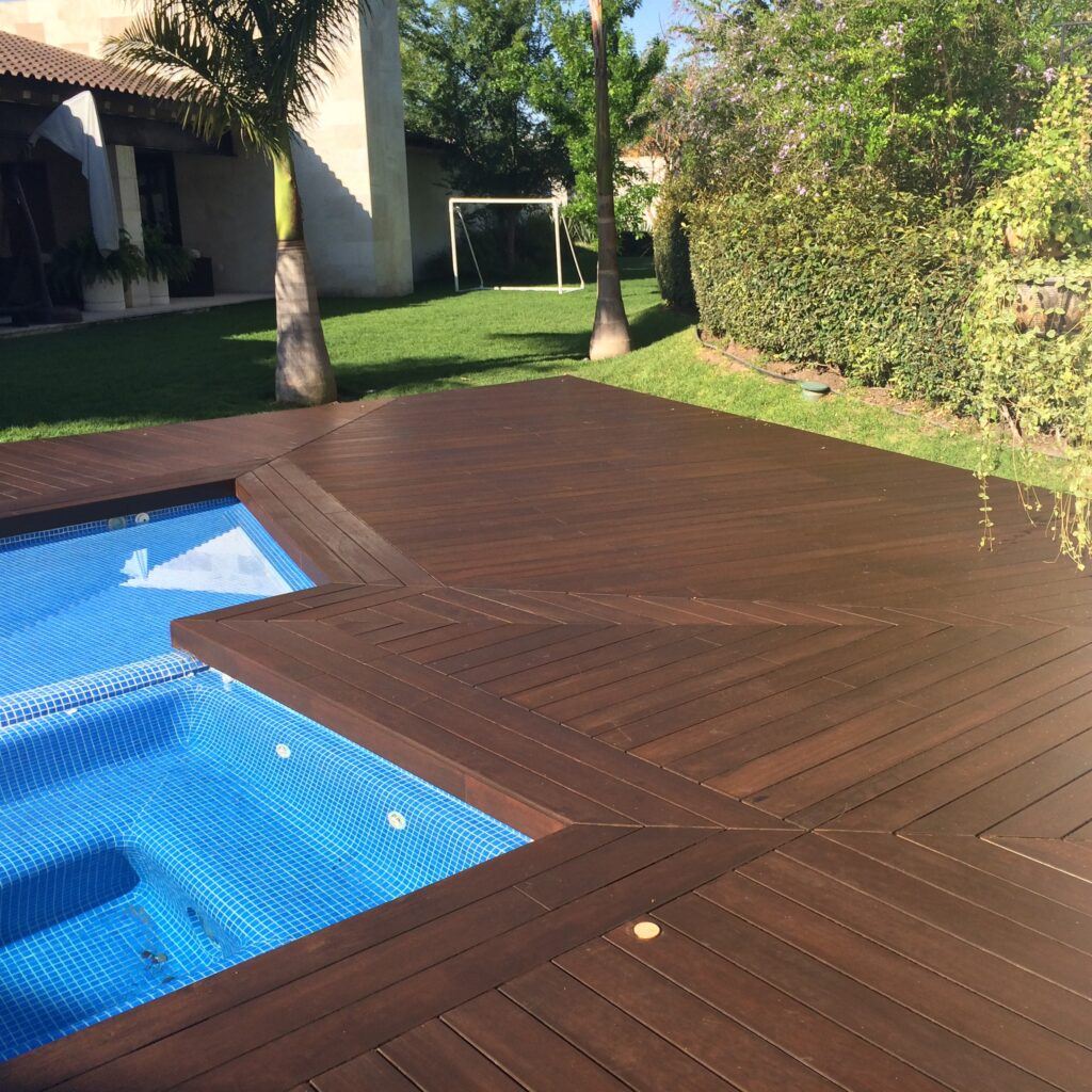 Bamboo decking boards