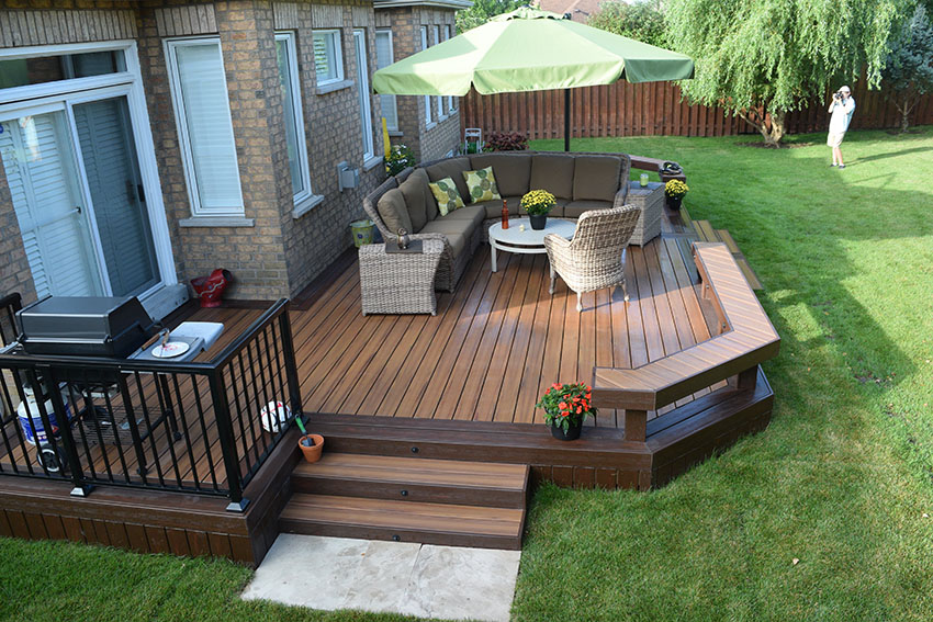 composite decking planks for sale