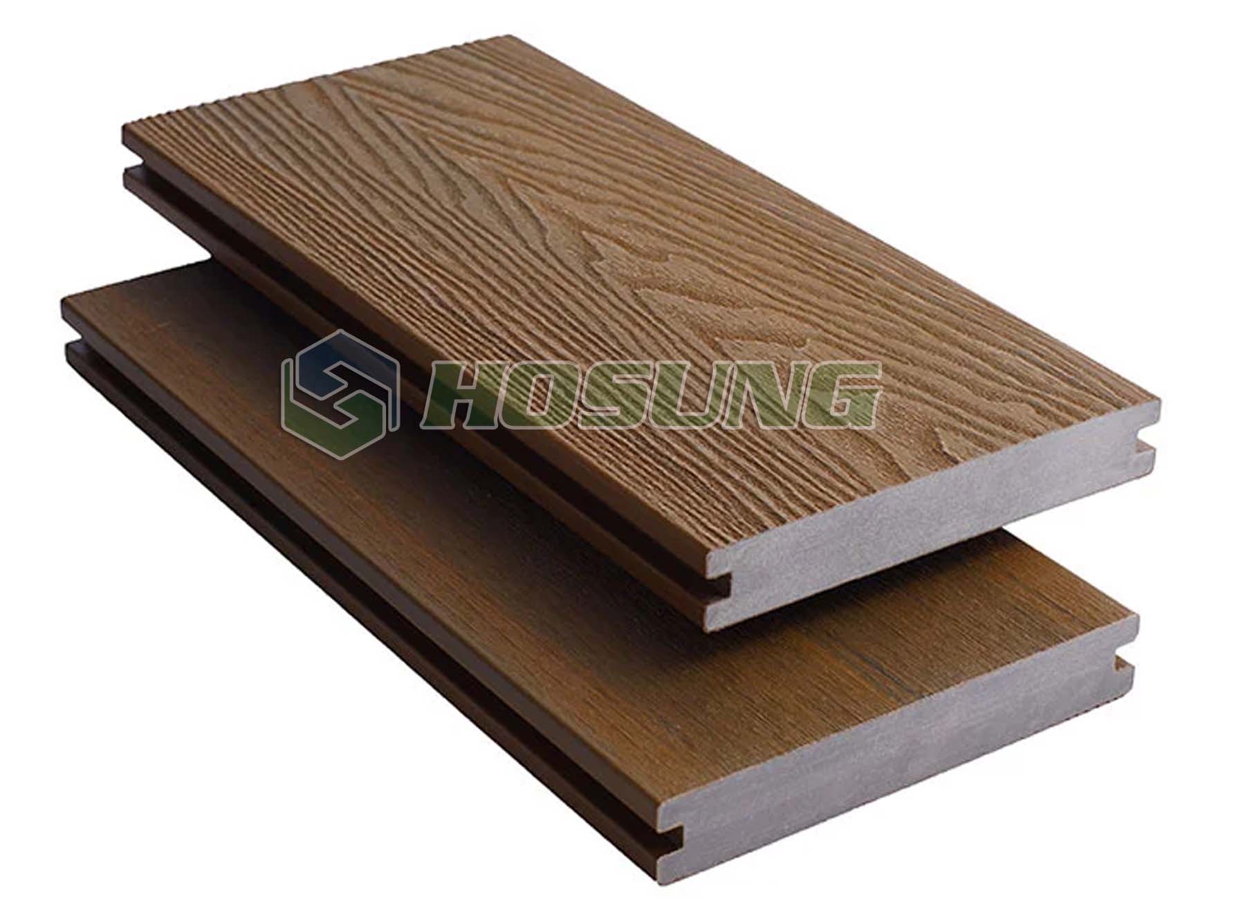 solid composite decking