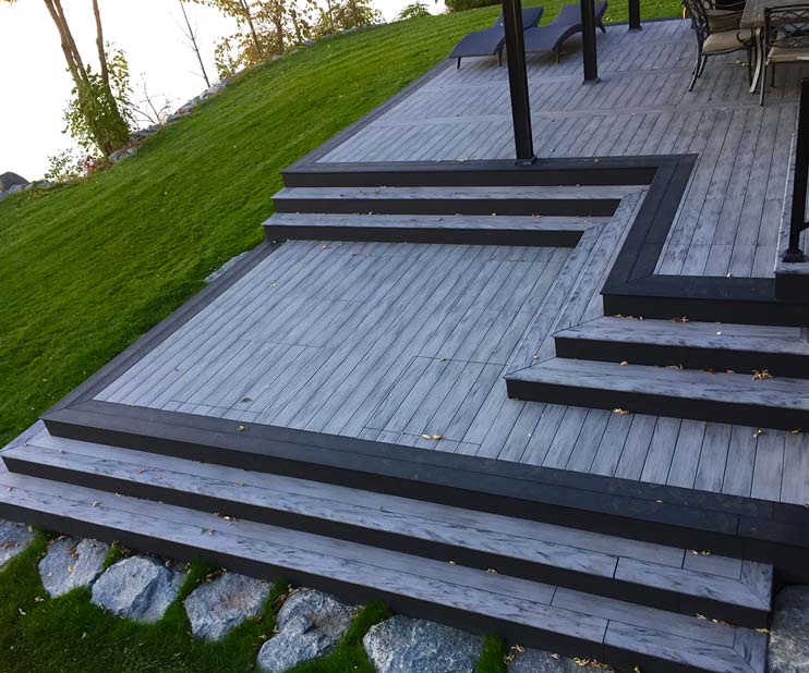 wpc terrassendielen verlegen preis m2