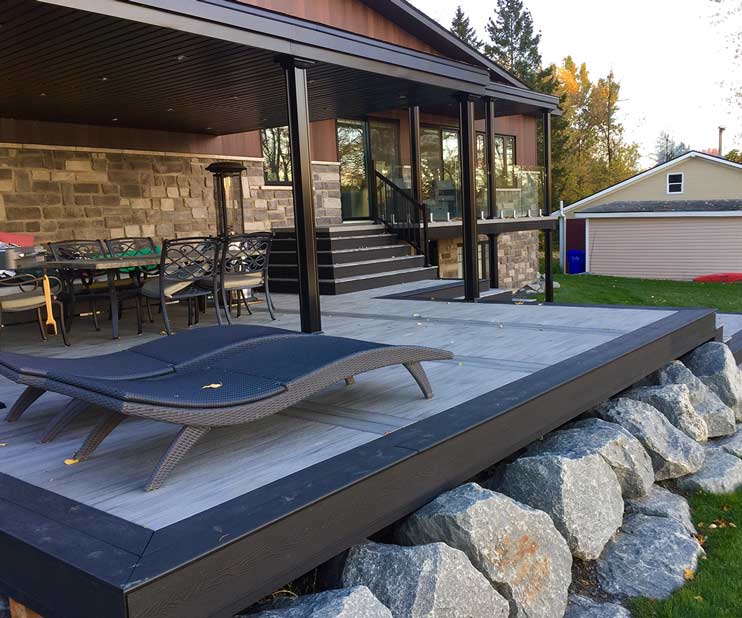 ezdeck naturastone photo deck project color inspiration photo1 - HOSUNG WPC Composite