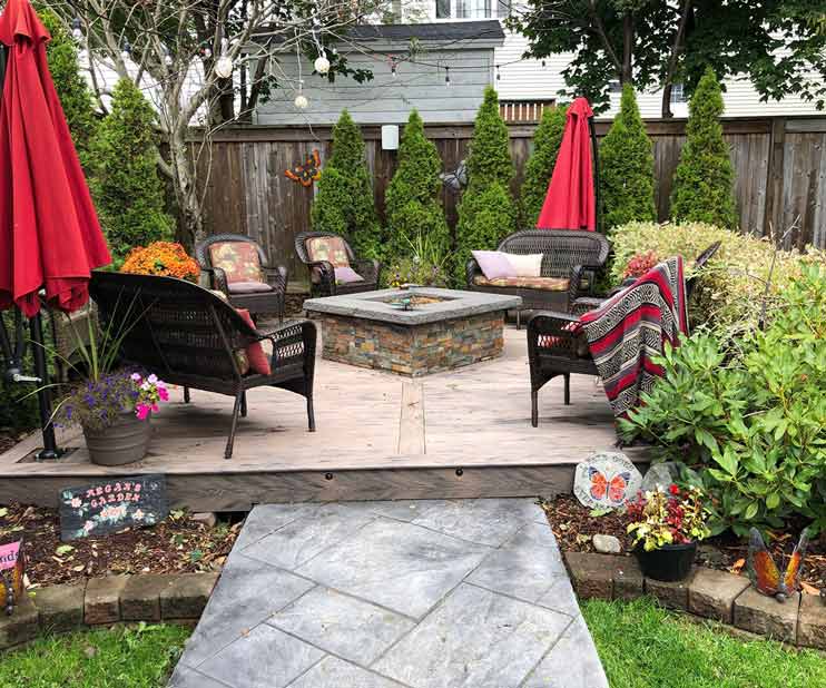 ezdeck naturastone photo deck project color inspiration photo4 - HOSUNG WPC Composite