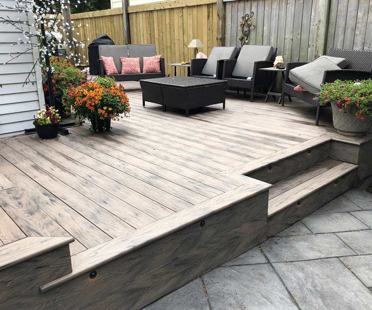 ezdeck naturastone photo deck project color inspiration photo5 - HOSUNG WPC Composite