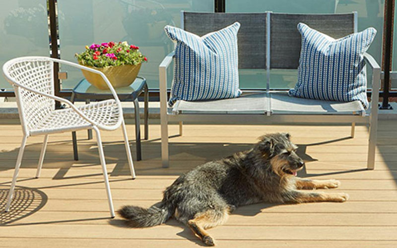 Find the Best Composite Decking for Full Sun from Hosung
