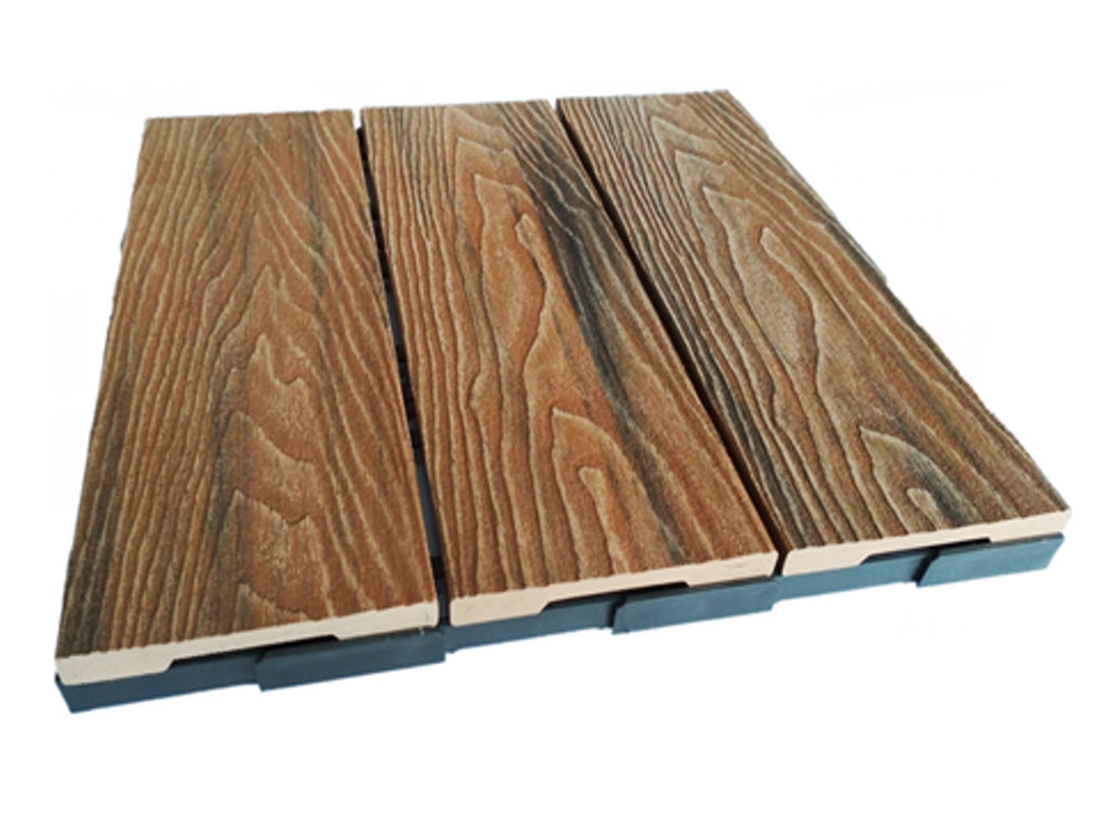 FWDT300S300 - DIY Decking Tiles - HOSUNG WPC Composite FWDT300S300-Mixed