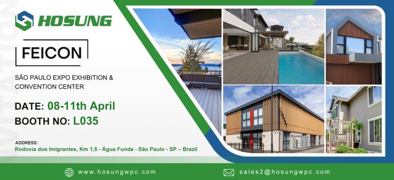 Hosung WPC to Exhibit at Feicon Batimat 2025 in Sao Paulo Brazil - HOSUNG WPC Composite