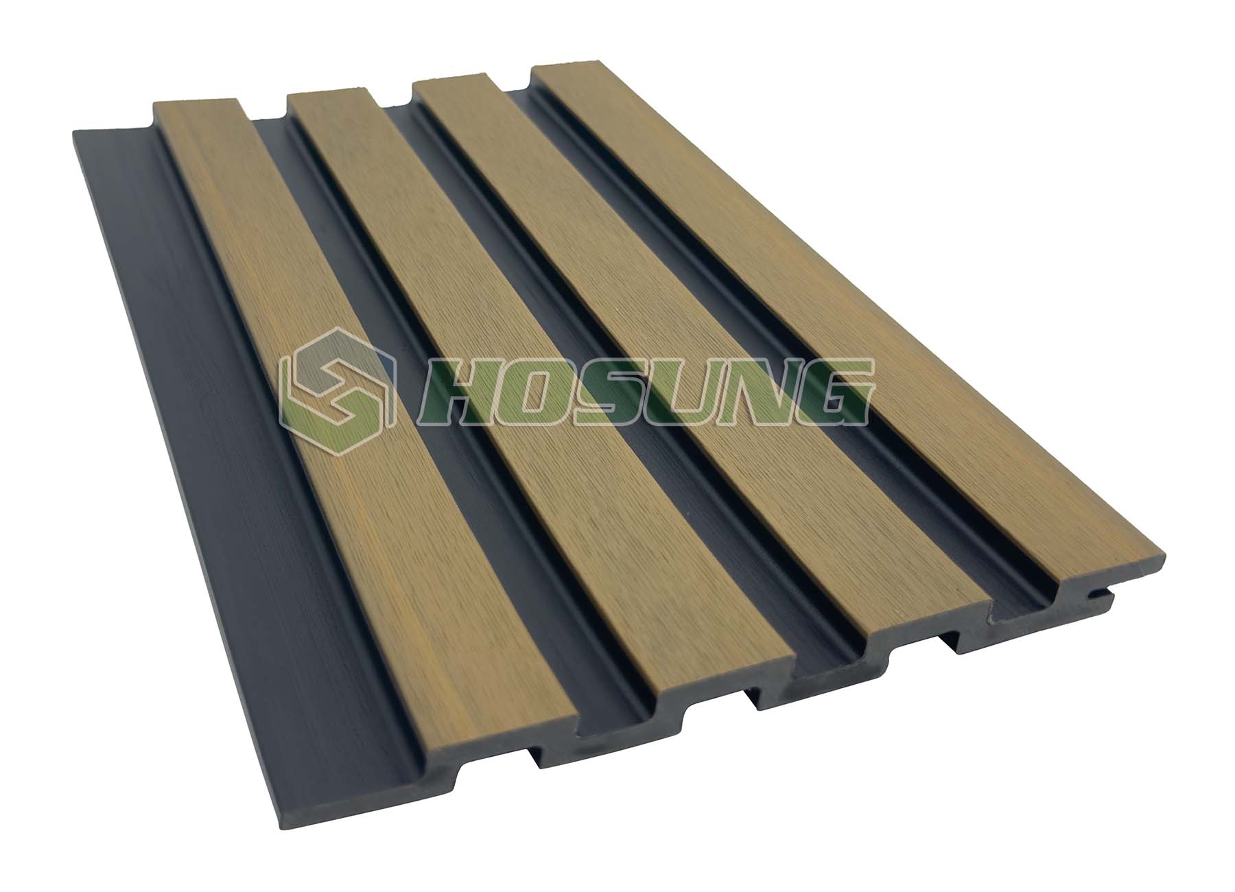 HS177S13 Antique 2 - Co-extrusion WPC Fluted Panel - HOSUNG WPC Composite Hosung®- HS176S13 Antique