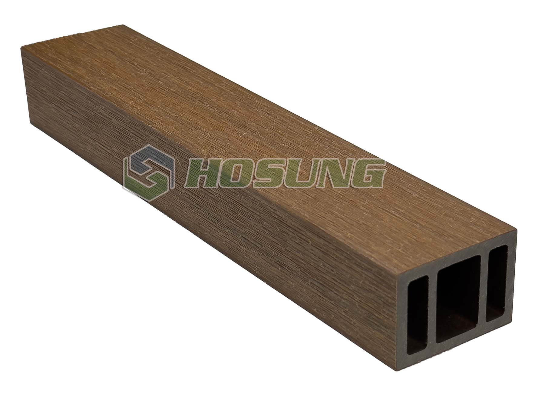 Hosung®- HS60K42 Co-Extrusion Louvers Golden Teak