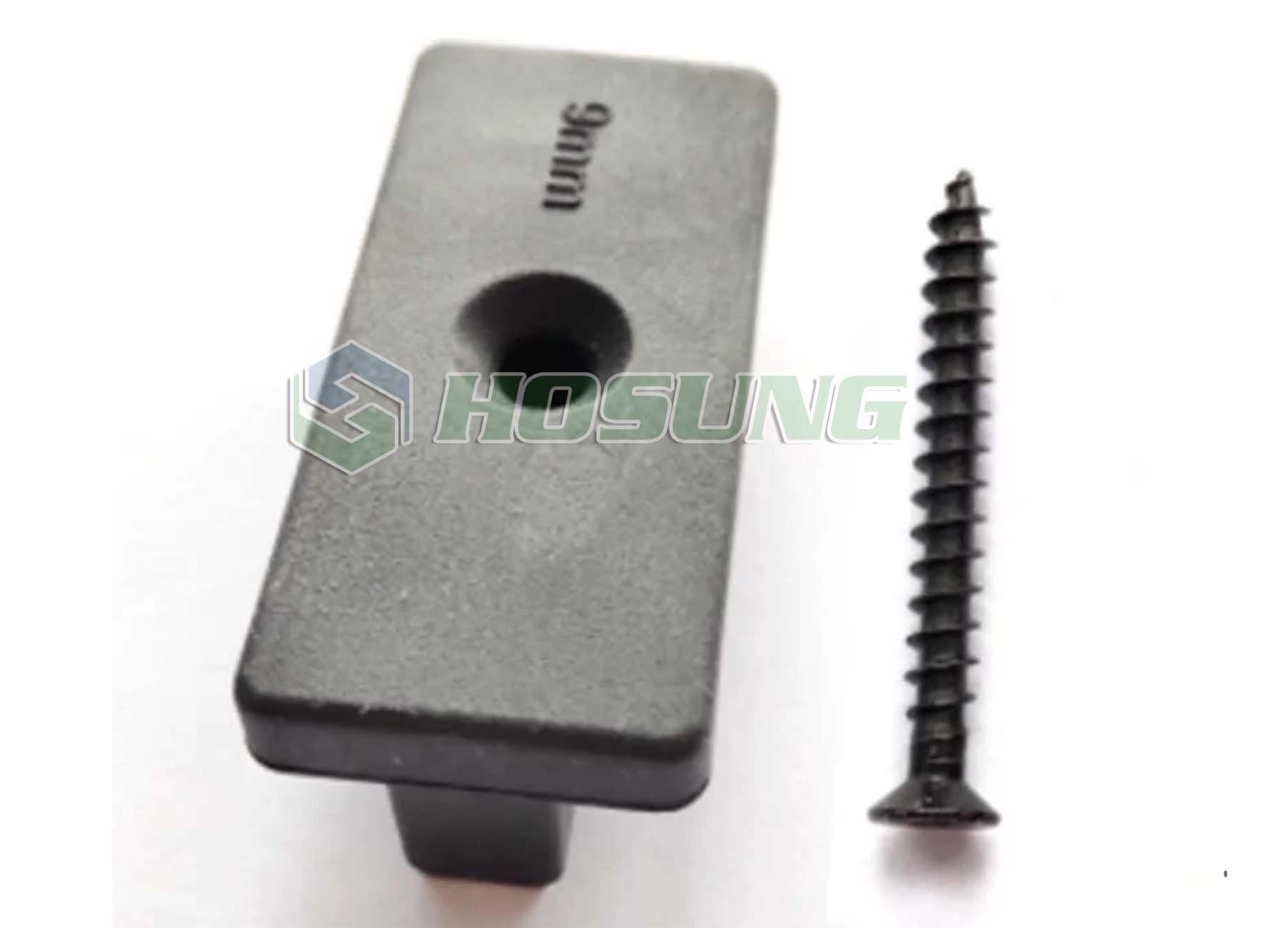 Hosung®- HXPC03 Square Plastic Clip with screw