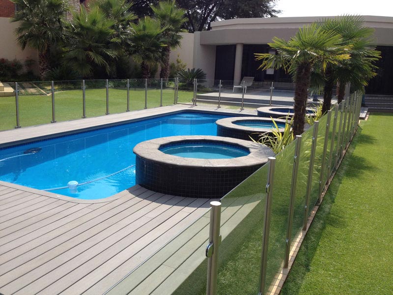 Inground Pool with Composite Decking