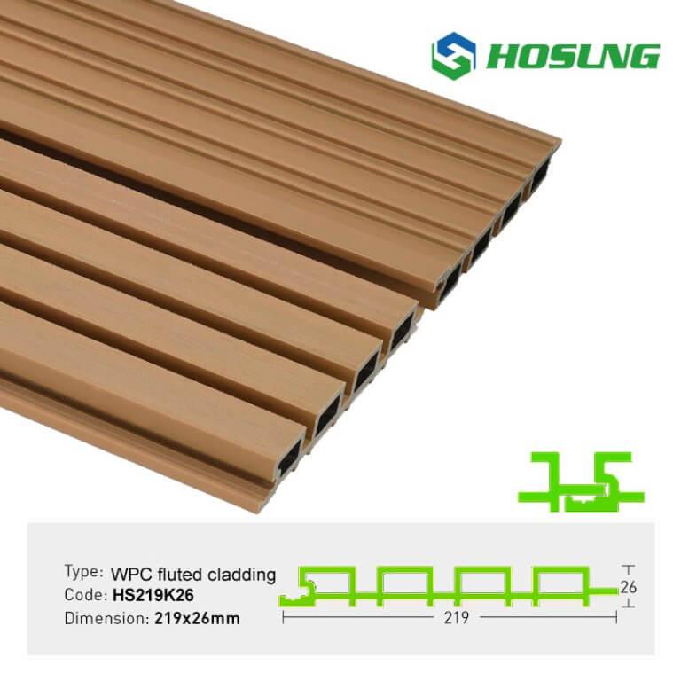 slatted composite fencing by HOSUNG WPC composite garden gates and fencing,composite garden gates,low-maintenance fencing - HOSUNG WPC Composite