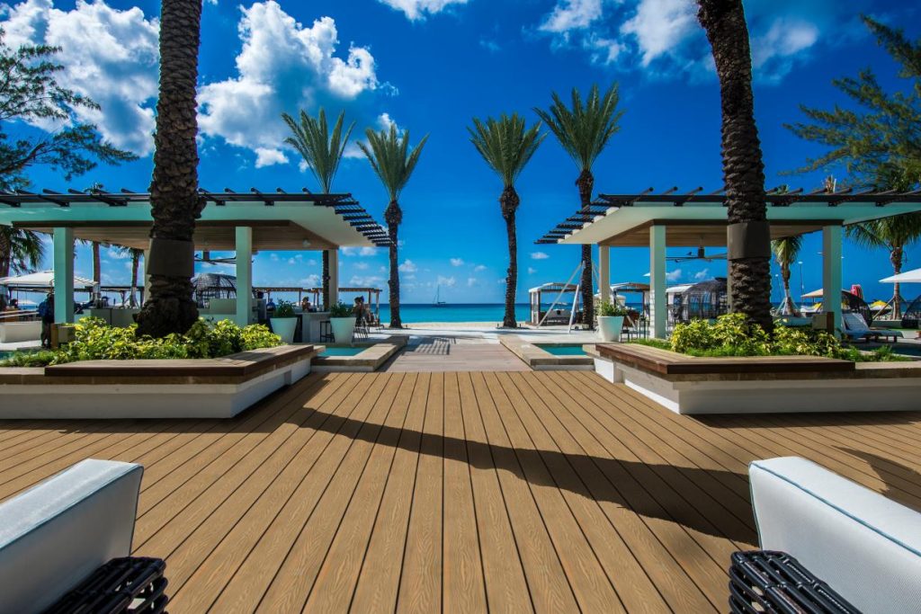 WPC decking project by Hosung - HOSUNG WPC Composite