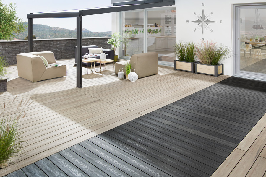 wpc dielen sandfarben composite garden gates and fencing,composite garden gates,low-maintenance fencing - HOSUNG WPC Composite