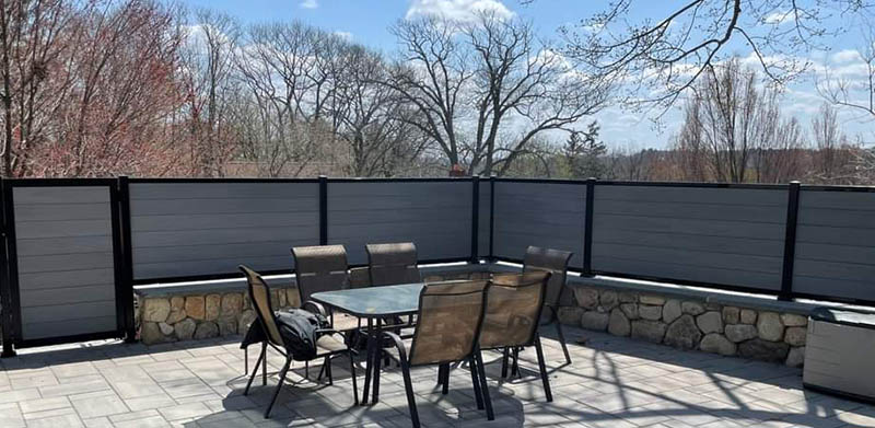 WPC Fence Panels - Hosung Composite Fencing Project