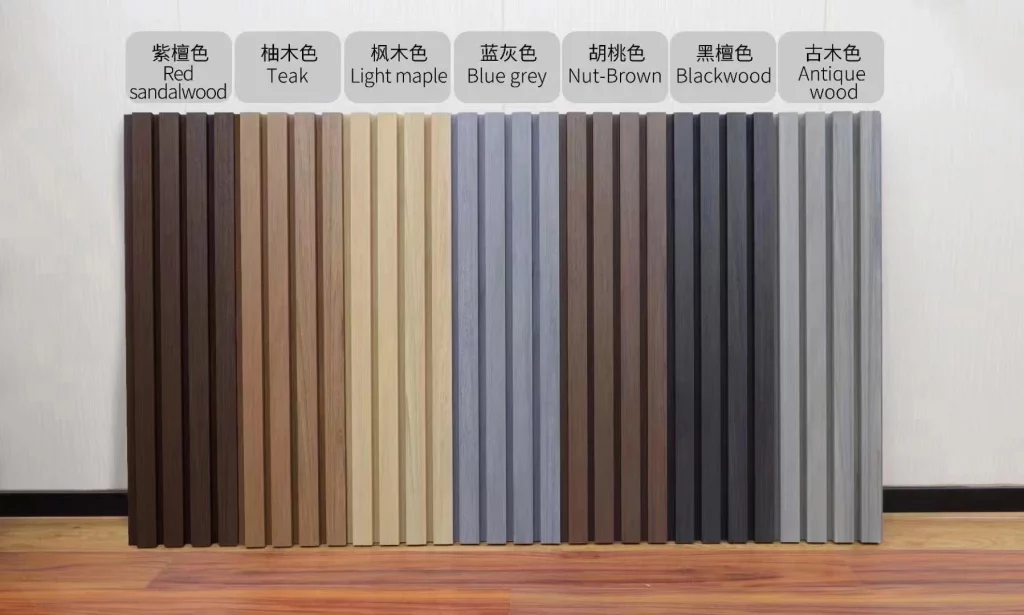 Wood Color WPC Material Waterproof High Quality Factory Direct Hollow Design WPC Wall Panel composite garden gates and fencing,composite garden gates,low-maintenance fencing - HOSUNG WPC Composite